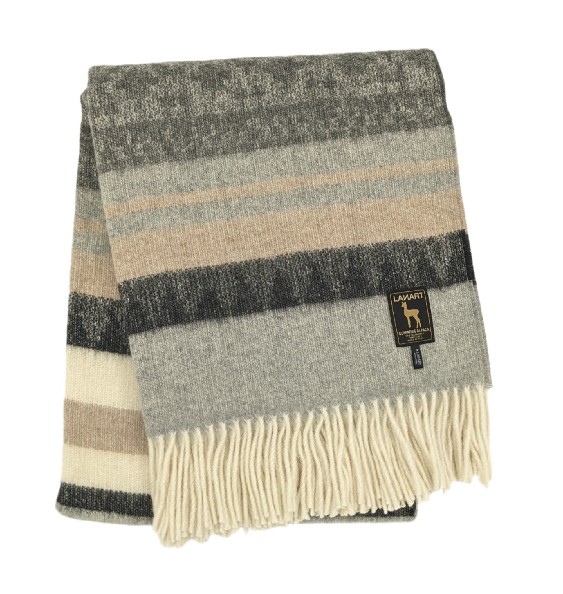 Cherokee Throw - Juniper - Lanart Alpaca