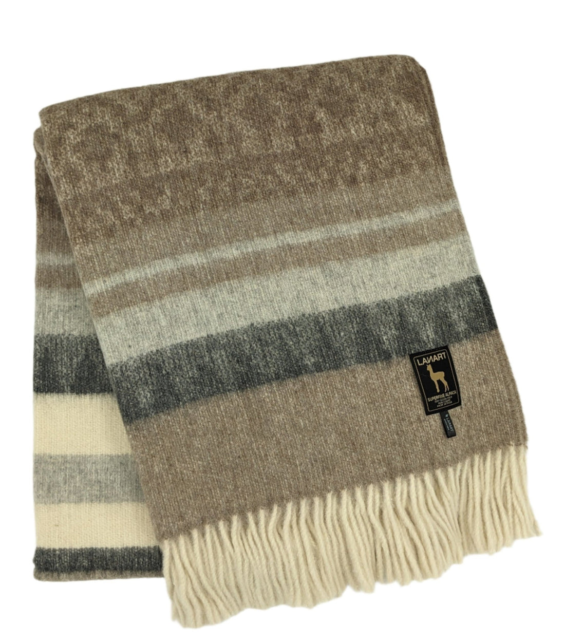 Cherokee Throw - Cumin - Lanart Alpaca