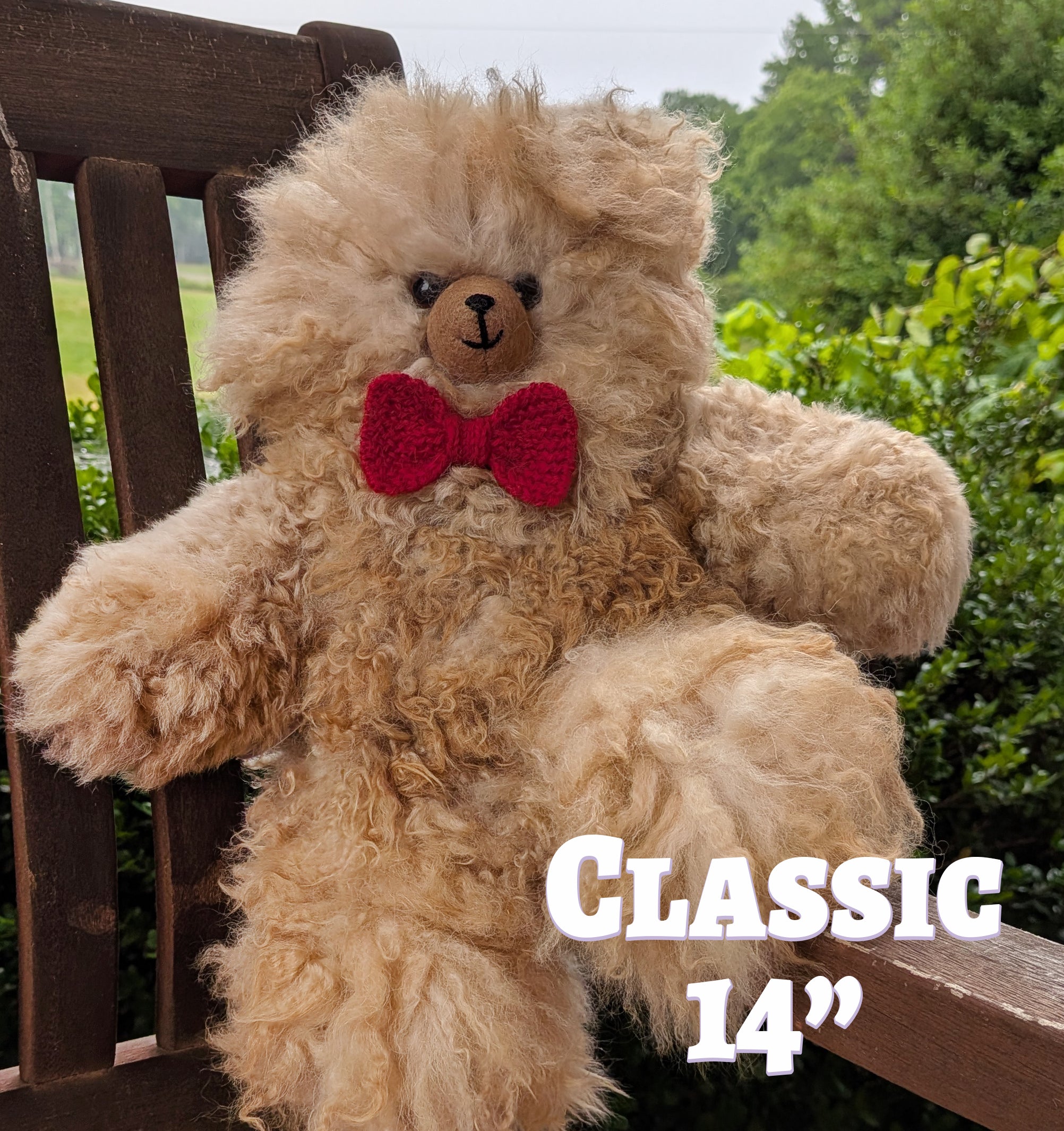 Classic Heirloom 14" Alpaca Bear