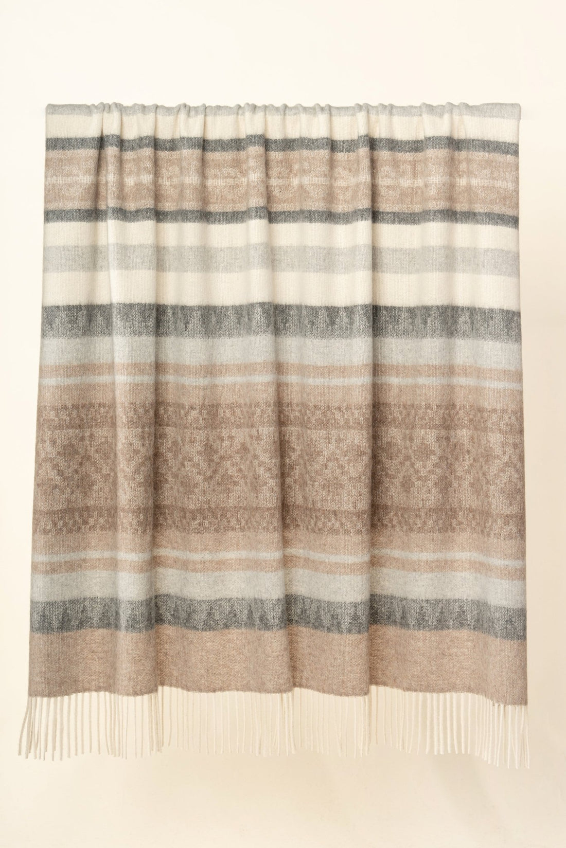 Cherokee Throw - Cumin - Lanart Alpaca