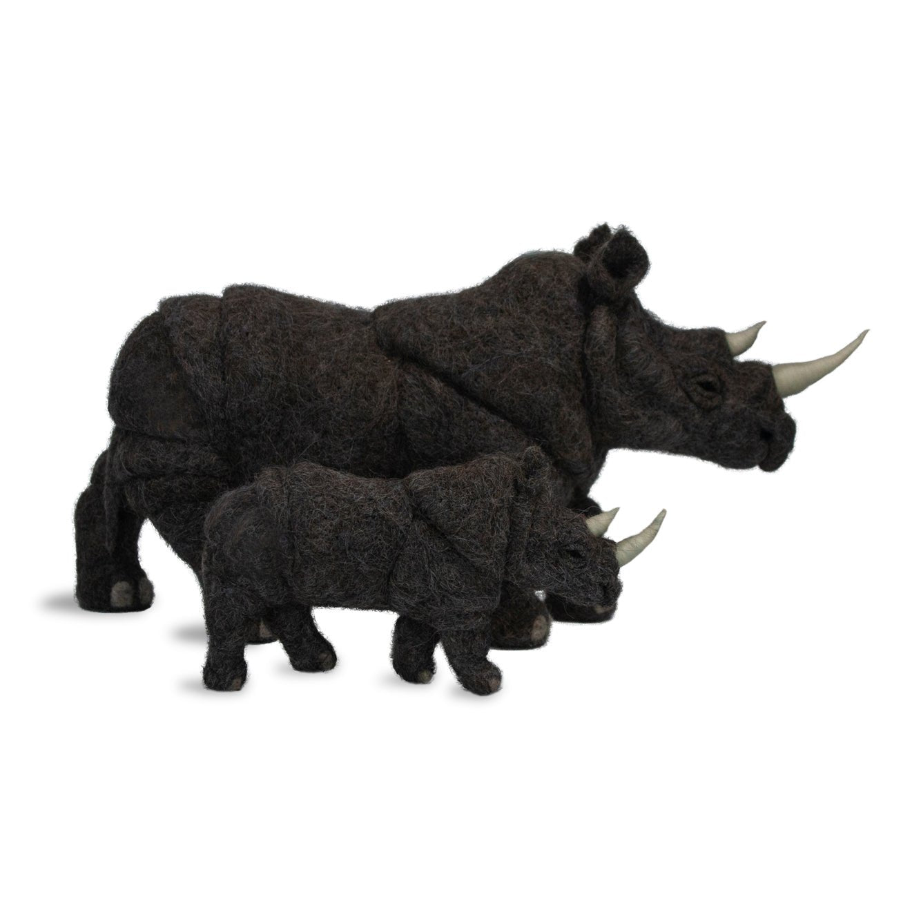 Grand Rhino Showpiece - Lanart Alpaca