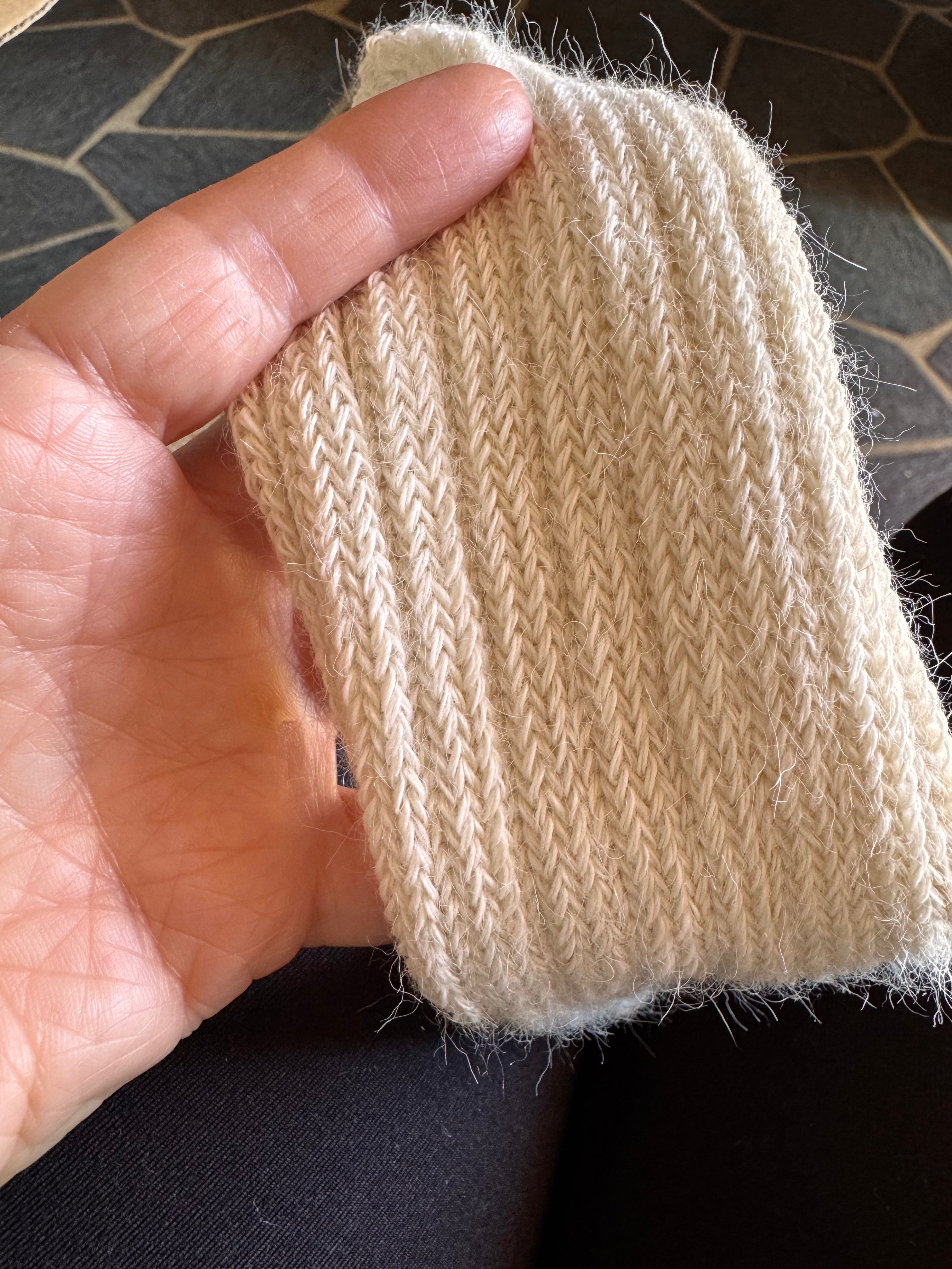 Thick Pearl Alpaca Socks— Studio