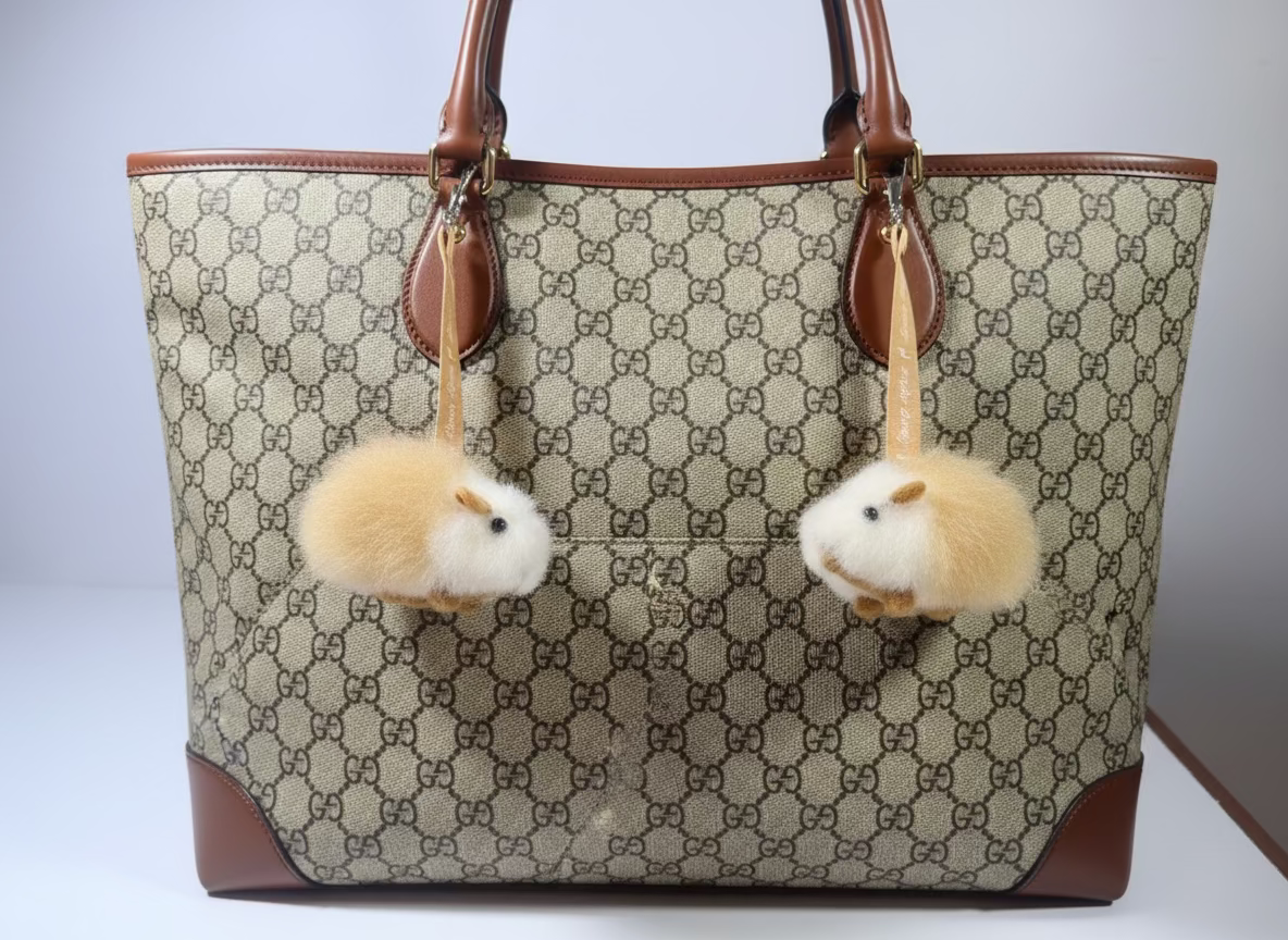 Plush Guinea Pig Bag Charm