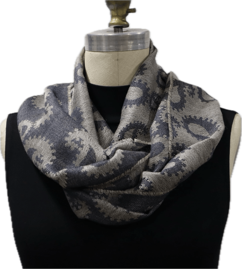 Classic Paisley Scarf - Lanart Alpaca