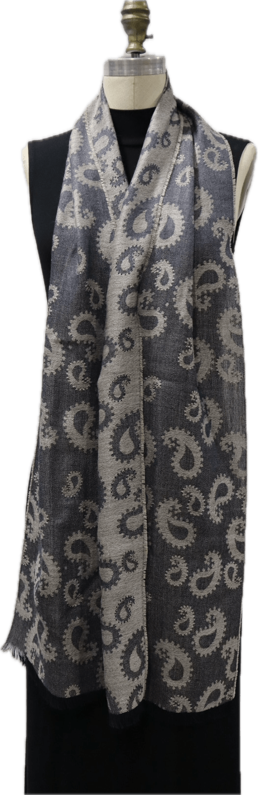 Classic Paisley Scarf - Lanart Alpaca