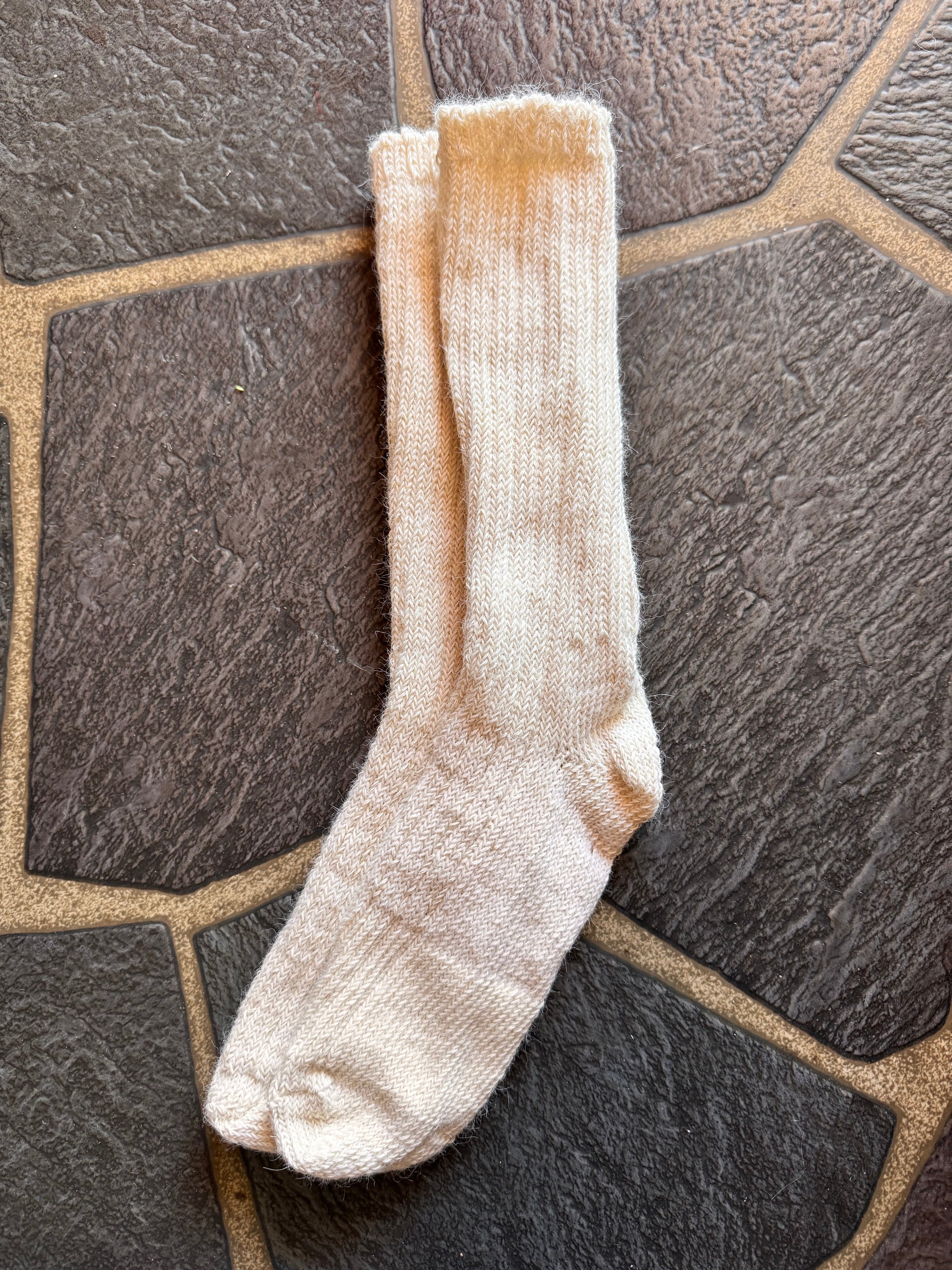 Thick Pearl Alpaca Socks— Studio