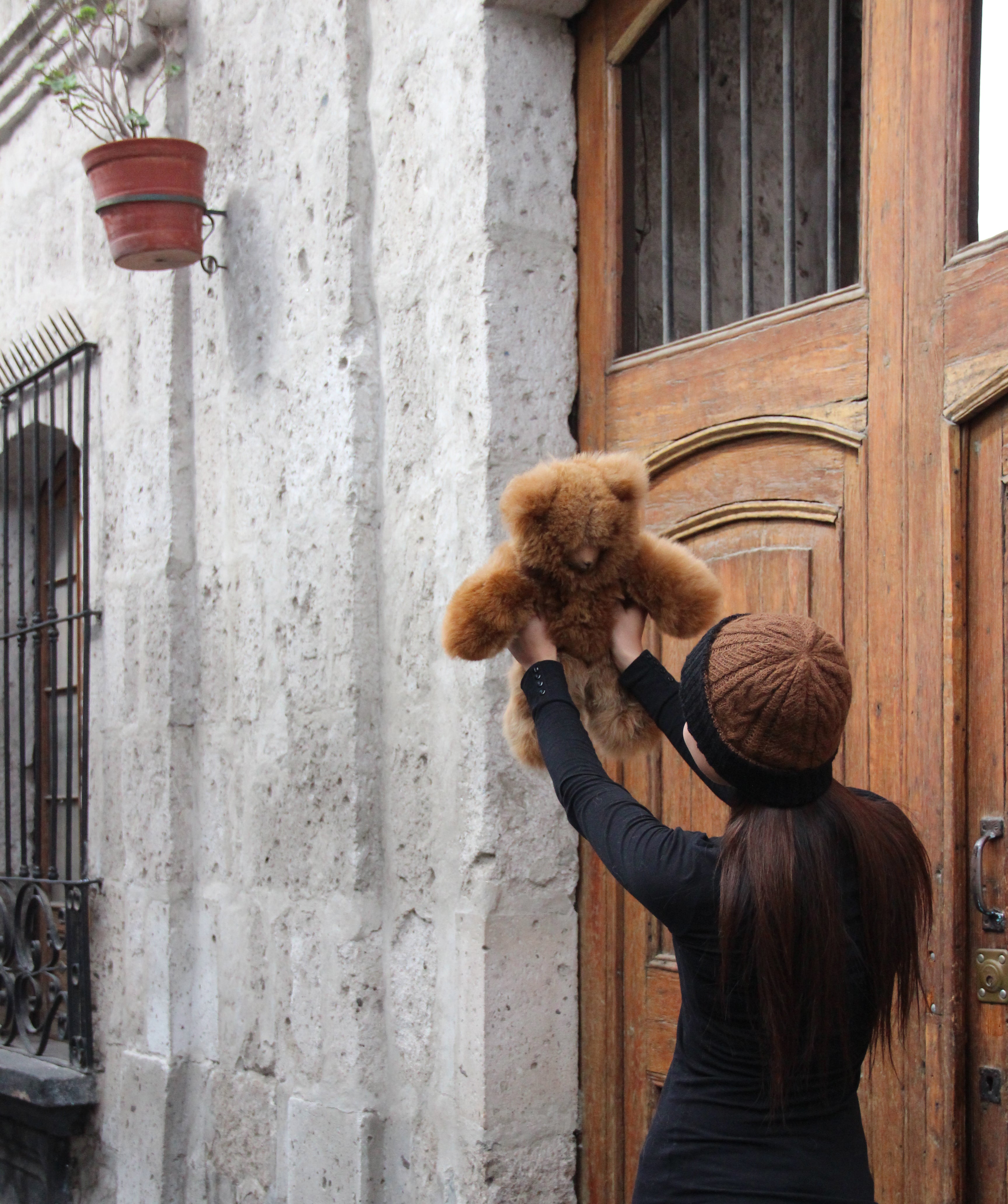 Classic Heirloom 14" Alpaca Bear