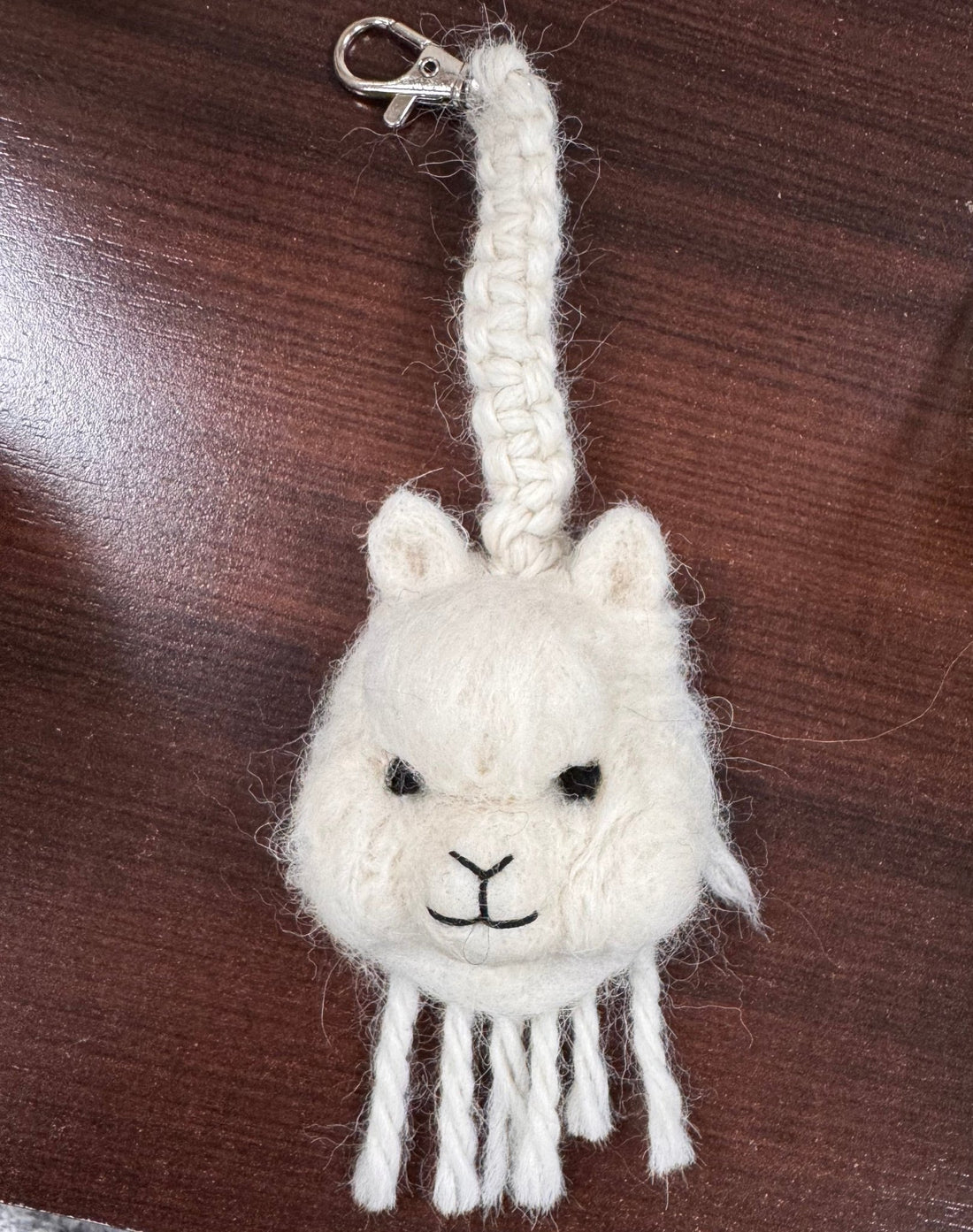 Macramé Alpaca Charm - Lanart Alpaca