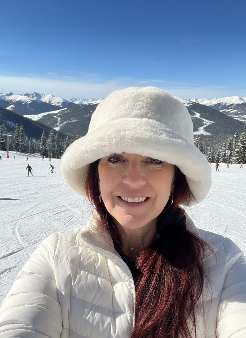 Fur Bucket Plush Hat