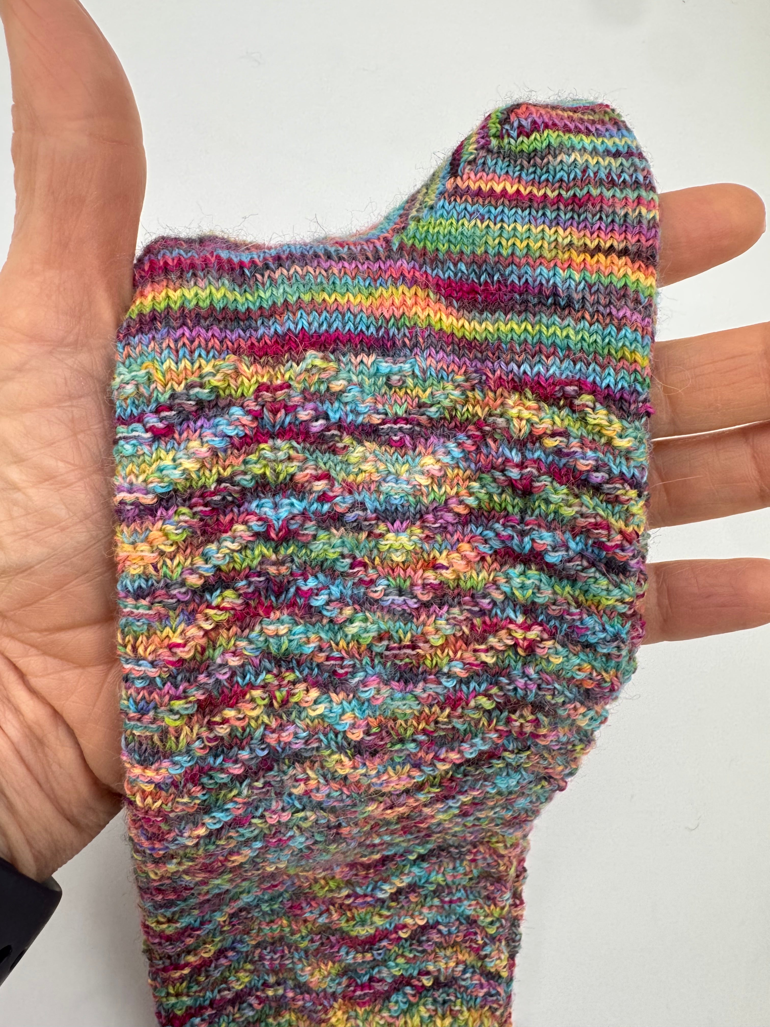 Stella Hand-Painted Socks-Candy