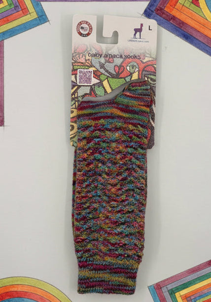 Stella Hand-Painted Socks-Candy