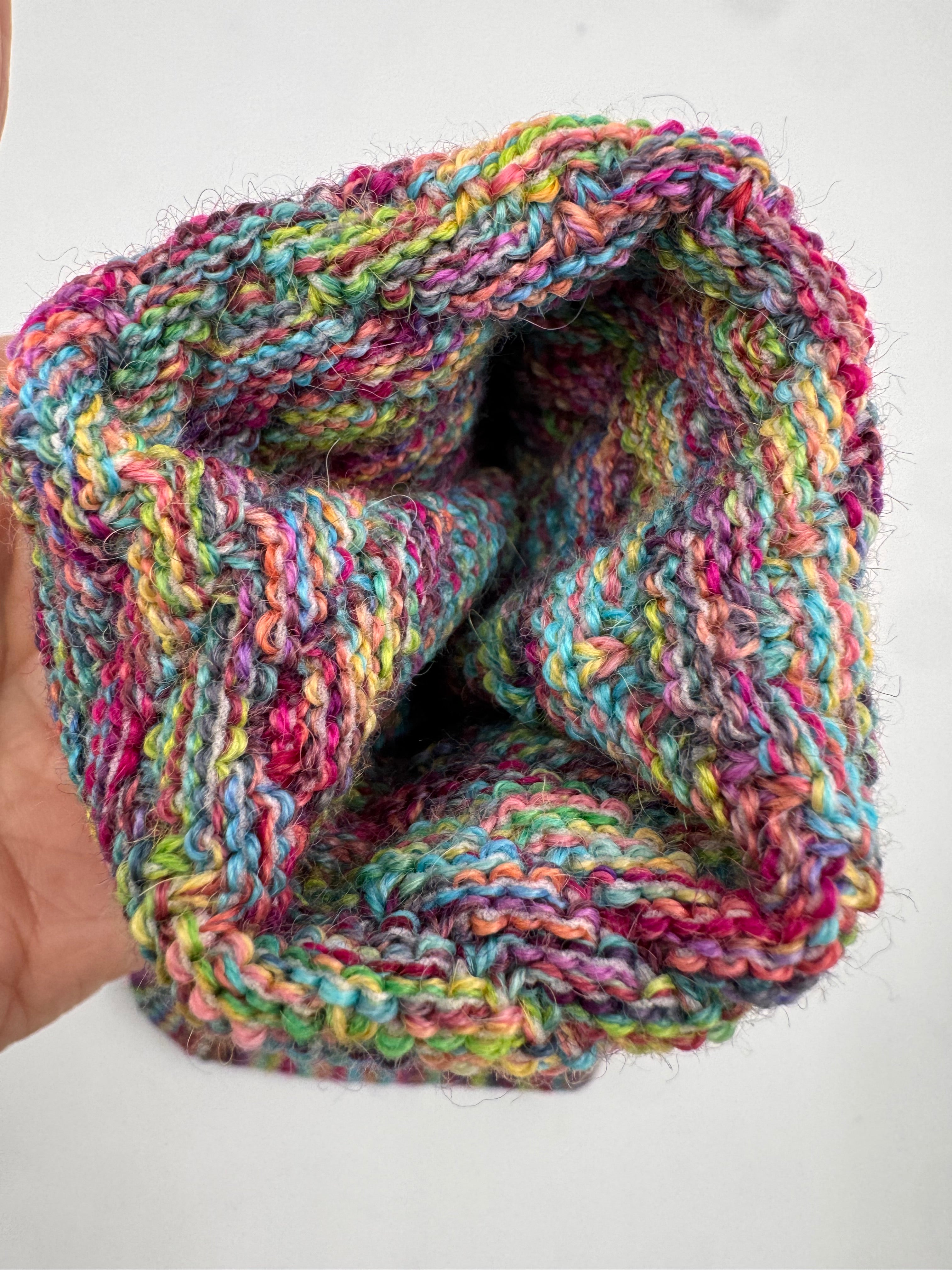 Stella Hand-Painted Socks-Candy