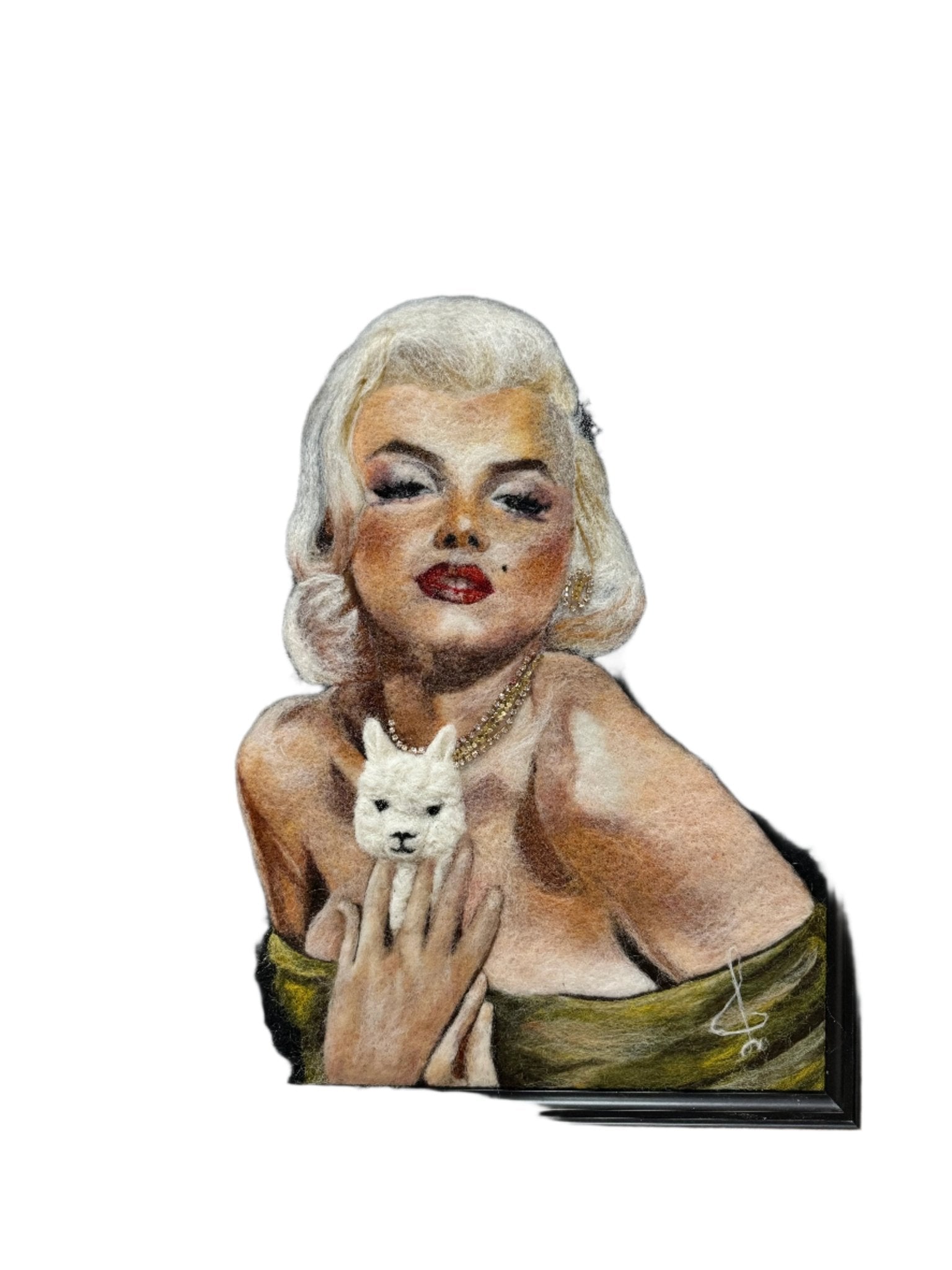 Marylin Alpaca Felted Portrait - Lanart Alpaca
