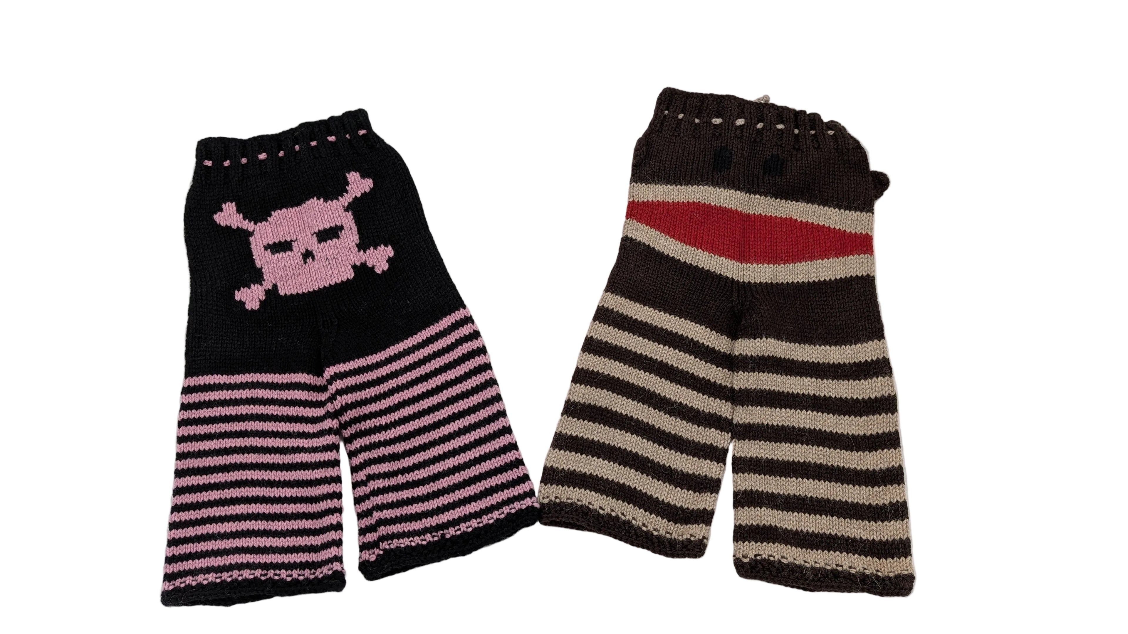 Cranky knit kids pants by Lanart