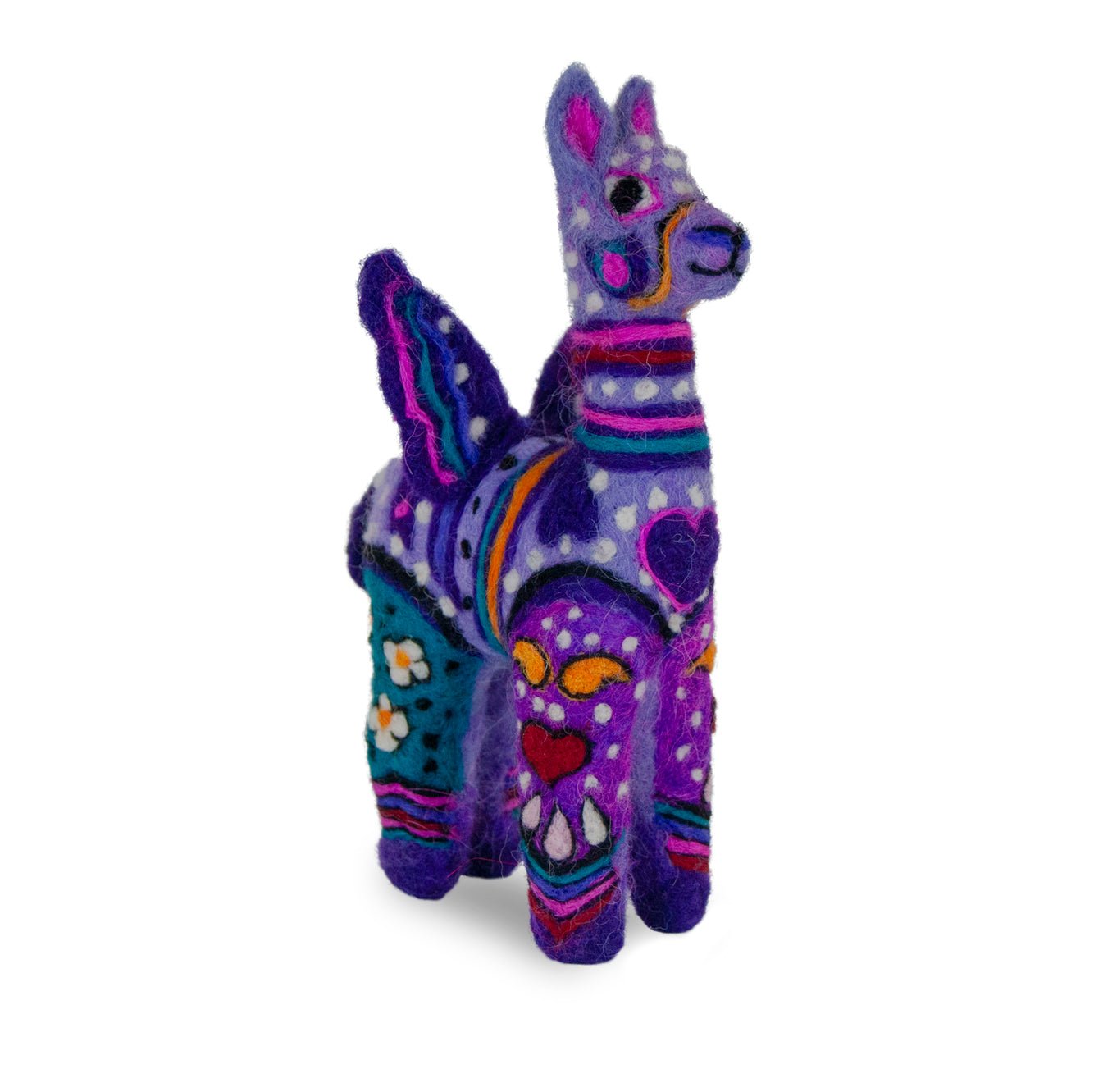Alpaca Alebrije 6.5" - Lanart Alpaca needle felted individually