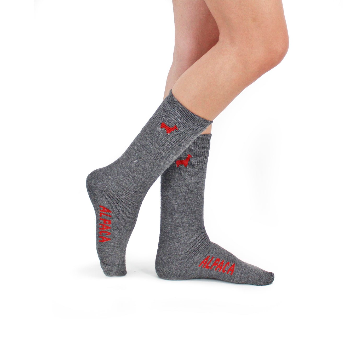 Everest Outdoor Alpaca Socks Gray - Lanart Alpaca