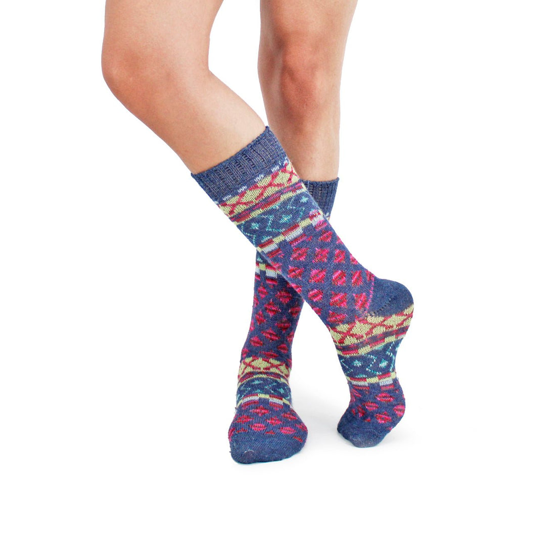 Degas Art Socks - Denim - Lanart Alpaca