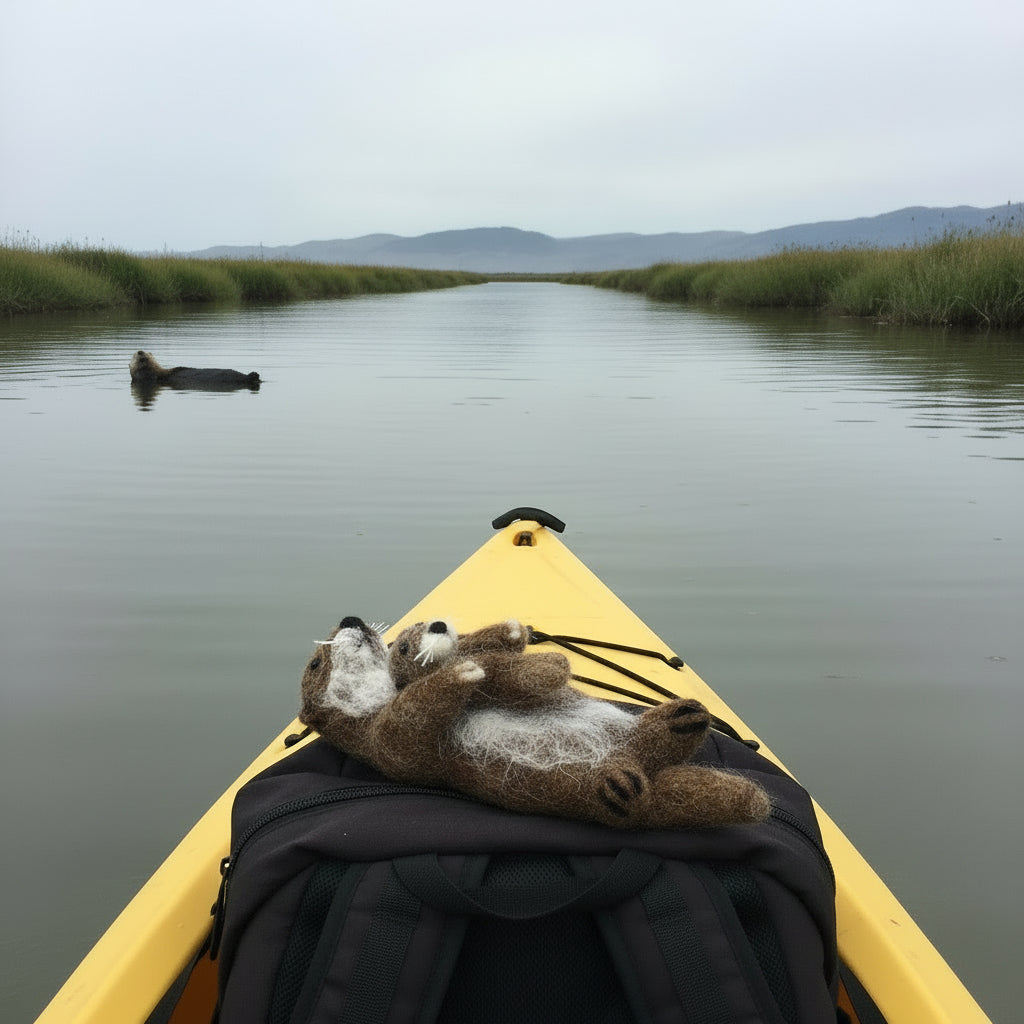 Mama Otter & Pup