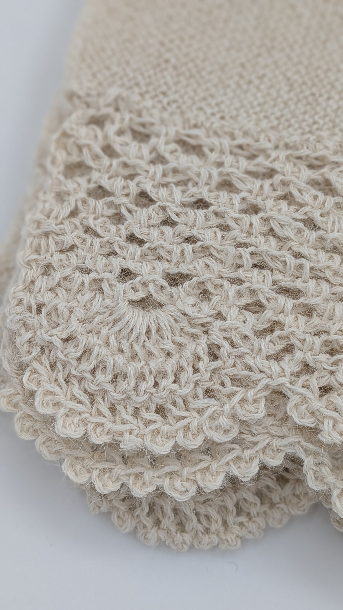 Althea - Baby Alpaca Shawl