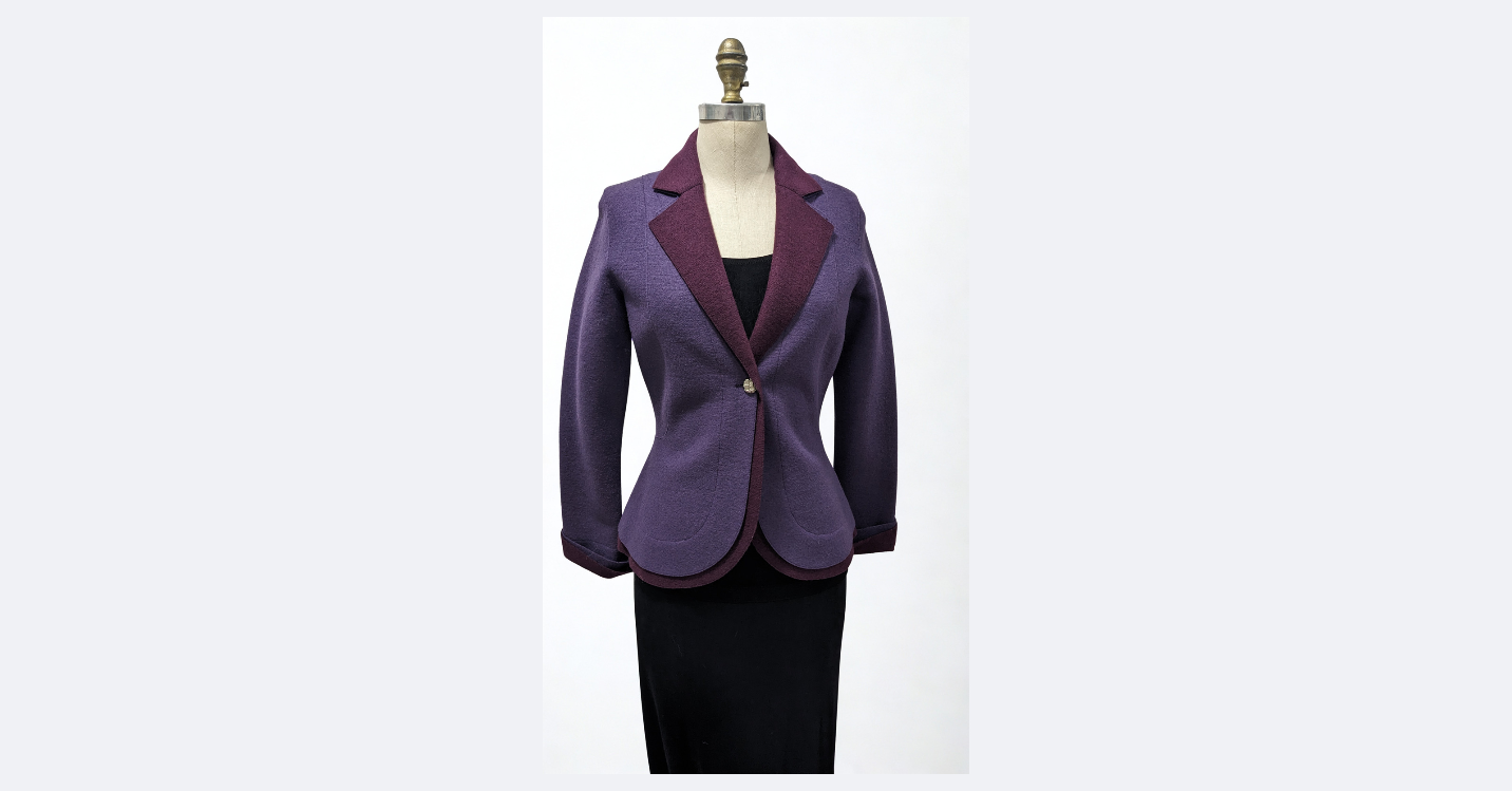 Pretty Jacket: Purple/Wine — Studio