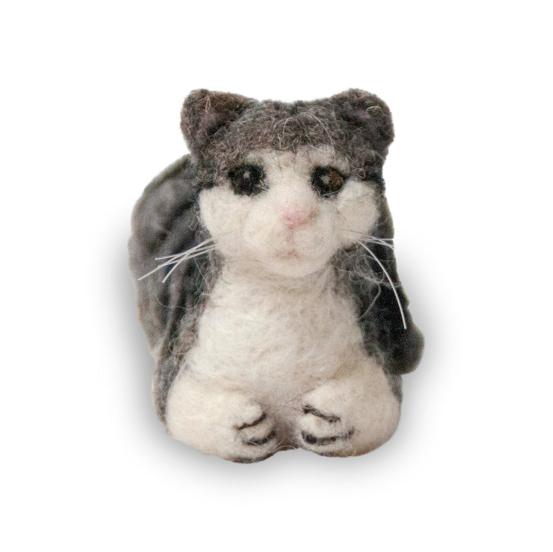 Raja: Silver Tabby Cat - Lanart Alpaca