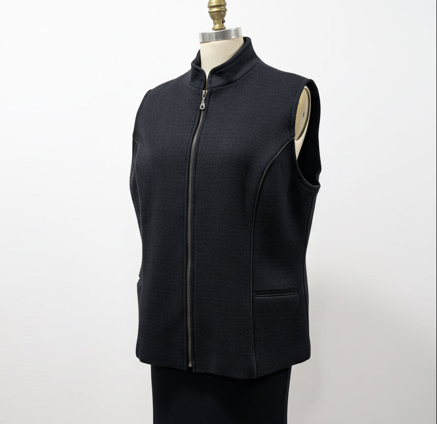 Sleek Detailed Vest — Studio