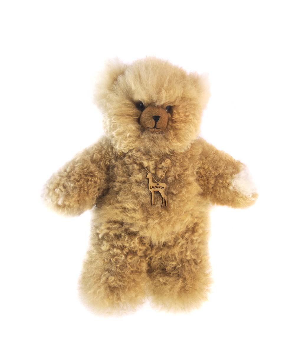 Classic Heirloom 14" Alpaca Bear - Lanart Alpaca
