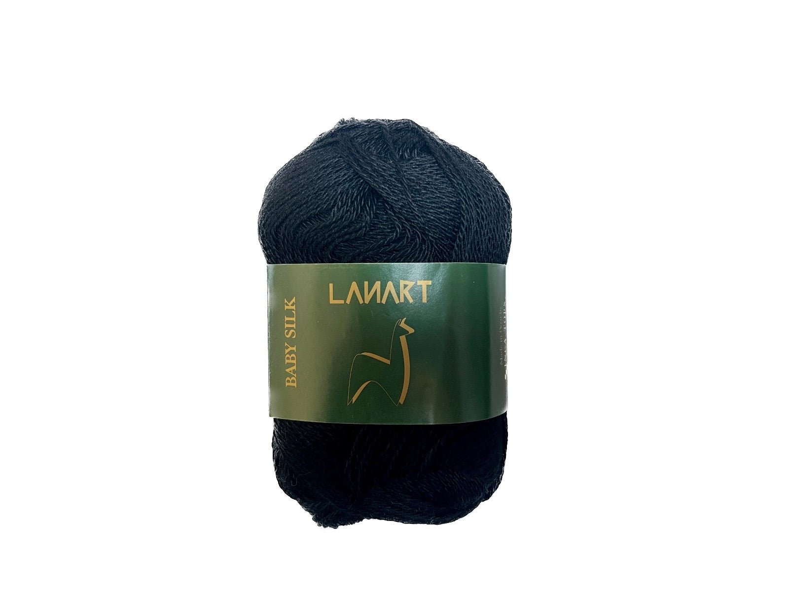 Silk & Baby Alpaca Yarn Skein - Lanart Alpaca