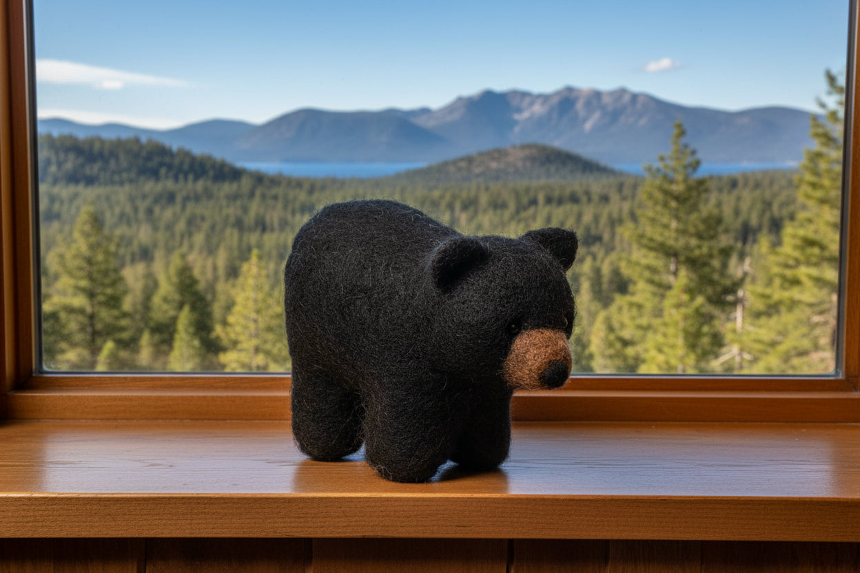 Black Bear 5" - Lanart Alpaca