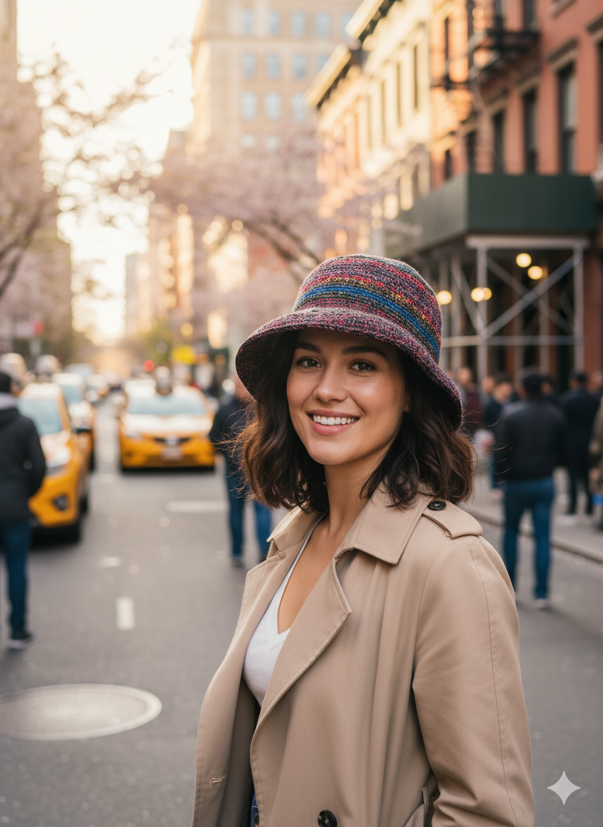 Hipster Brooklyn Hat
