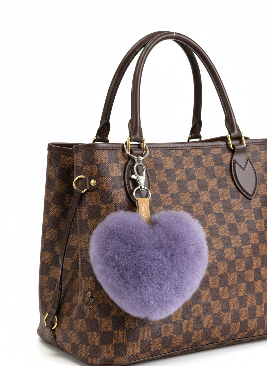Plush Heart Charm