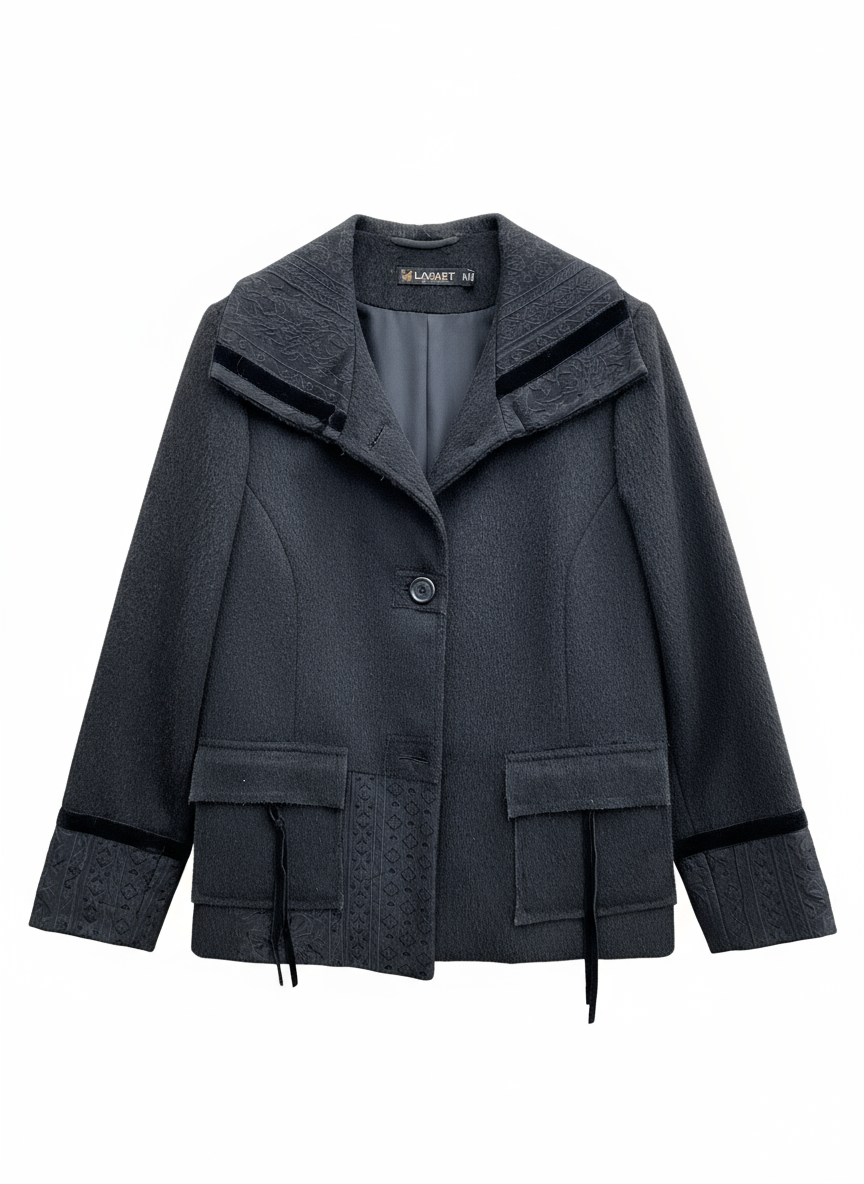 Pretty Mod Coat - Lanart Alpaca