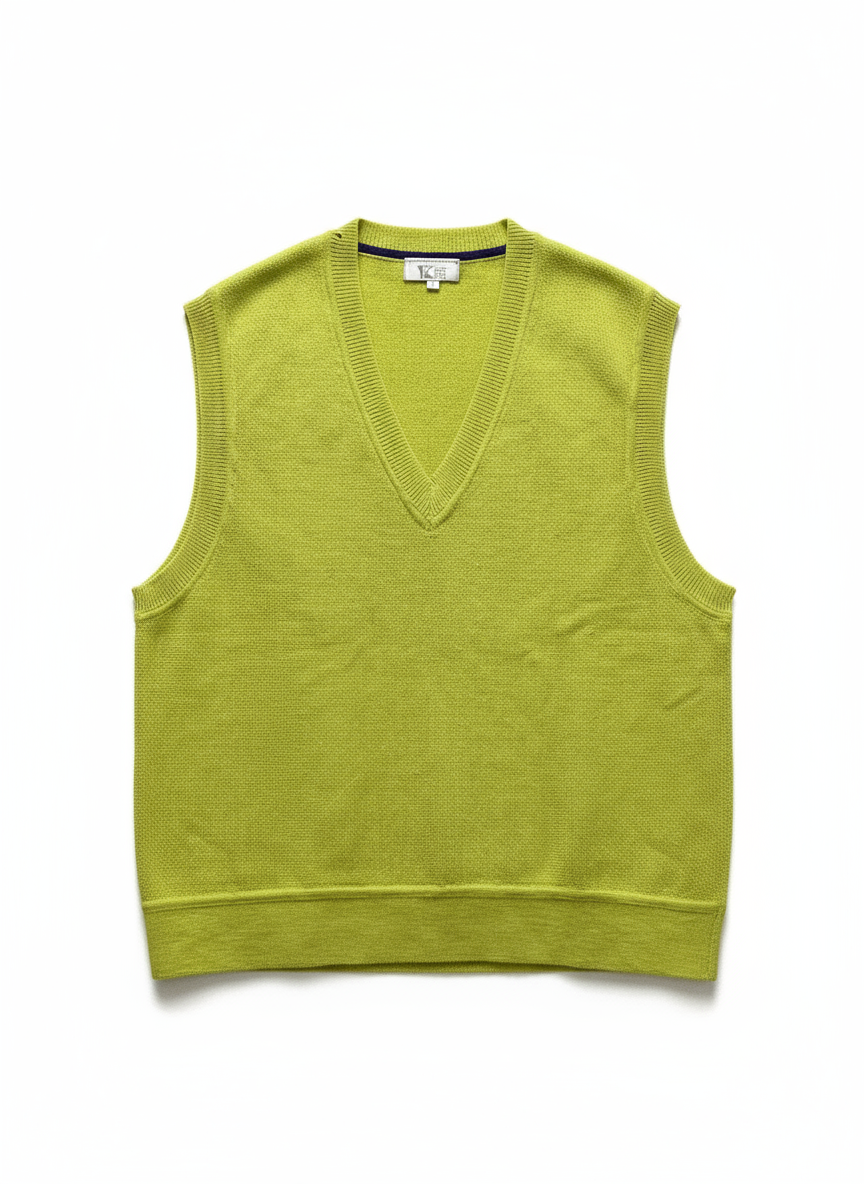 Sweater Vest Lime - Lanart Alpaca