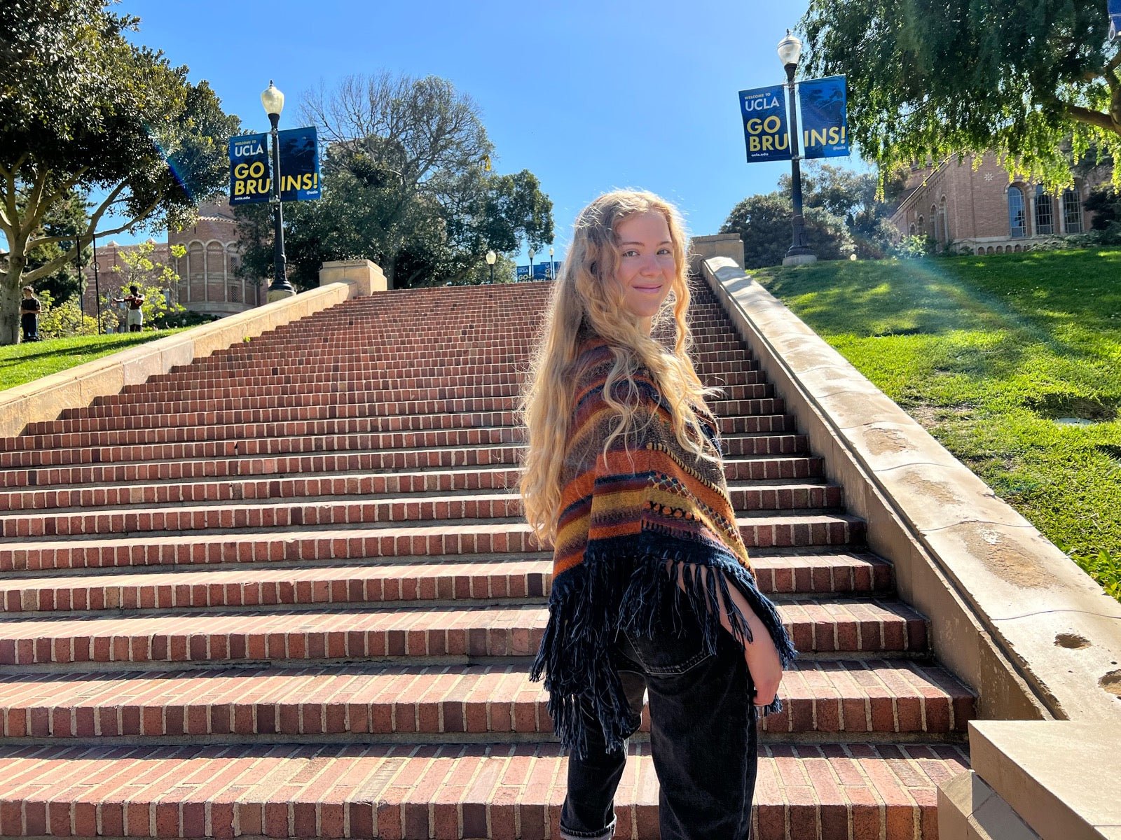 Tapestry Weave Poncho - Lanart Alpaca