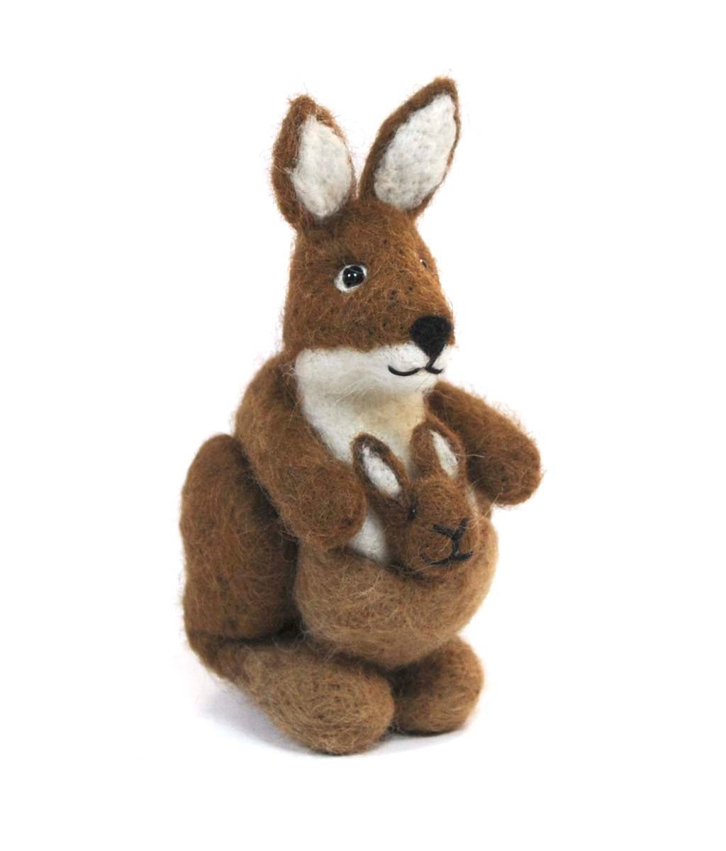 Kangaroo & Joey - Lanart Alpaca