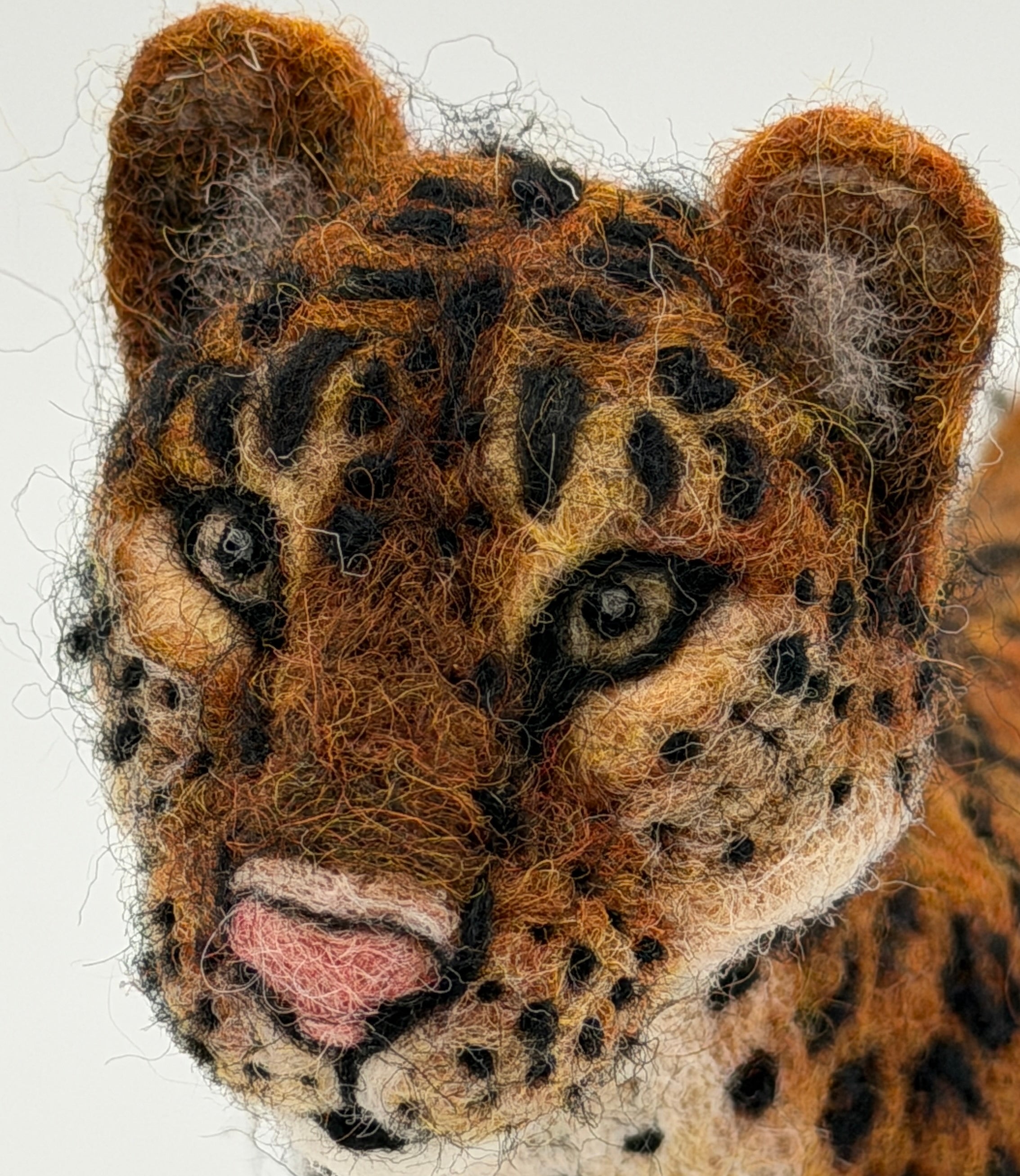 Grand Cheetah Sculptural Set — Mama & Cub