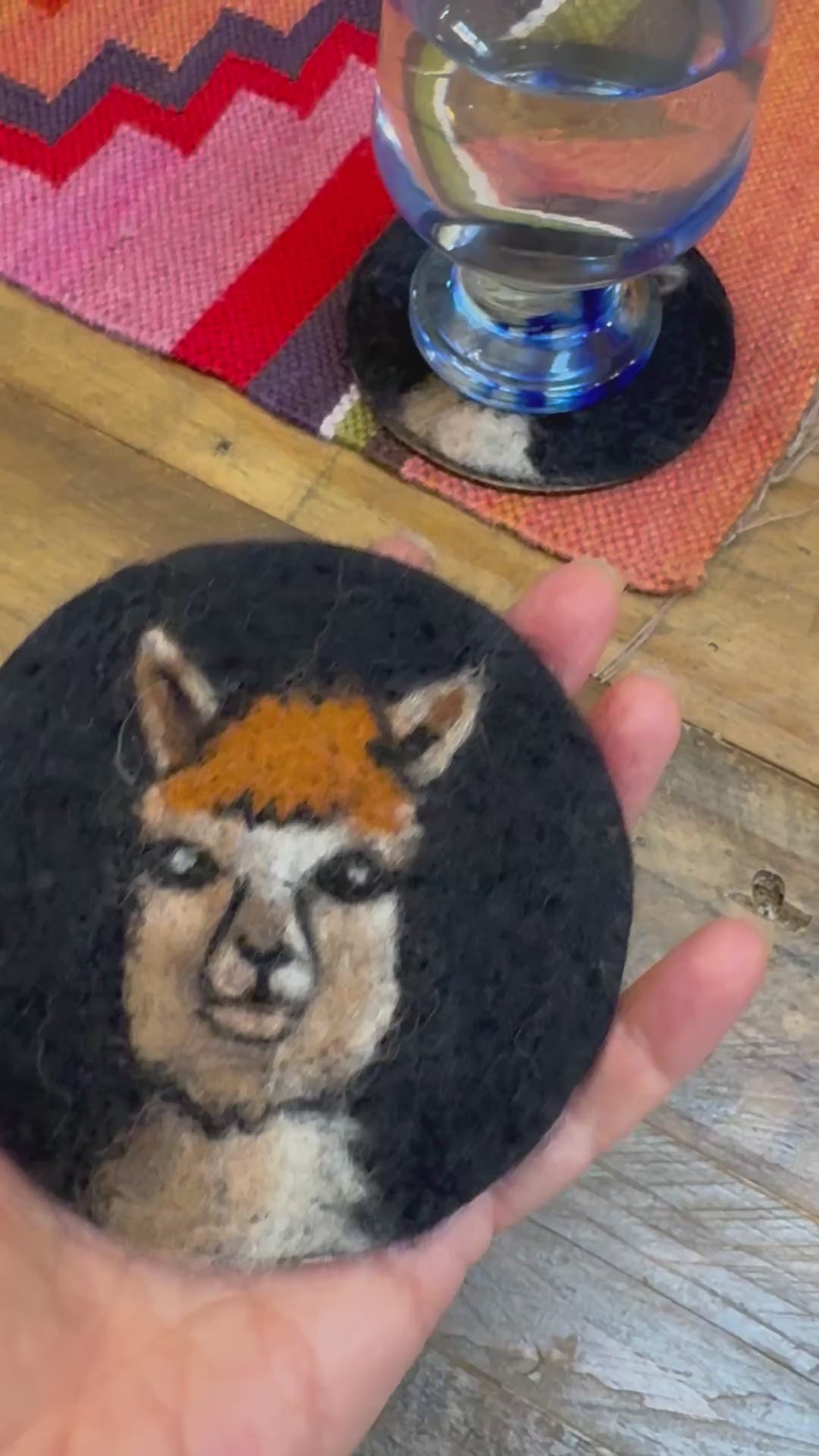 Alpaca Peek Coaster