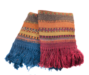 Tapestry Weave Poncho - Lanart Alpaca