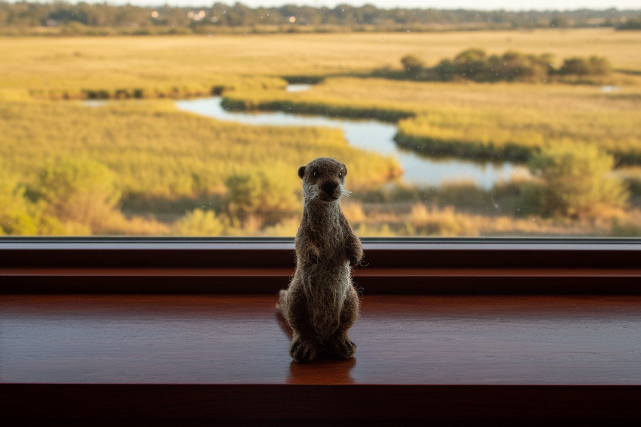 Standing Otter