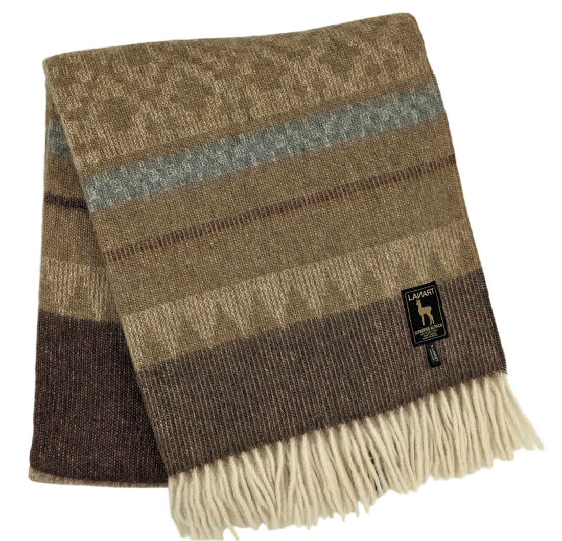 Cherokee Throw - Nutmeg
