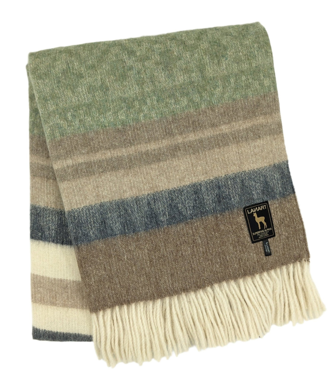 Cherokee Throw - Parsley - Lanart Alpaca