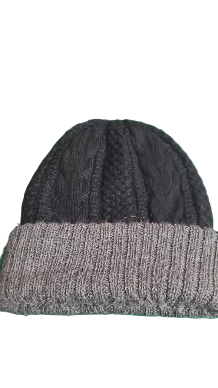 Irish Reversible Alpaca Beanie