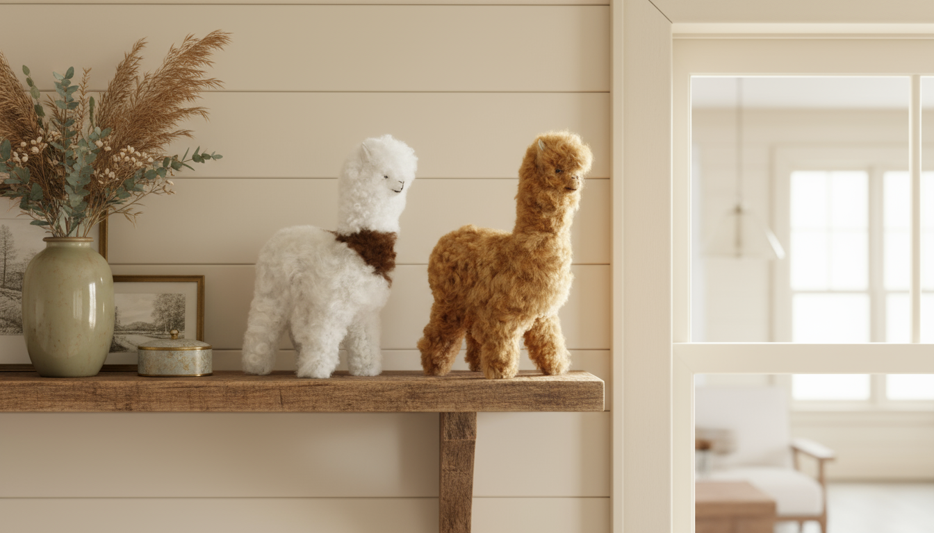 Mini Accoyo Alpaca: 4" Tall