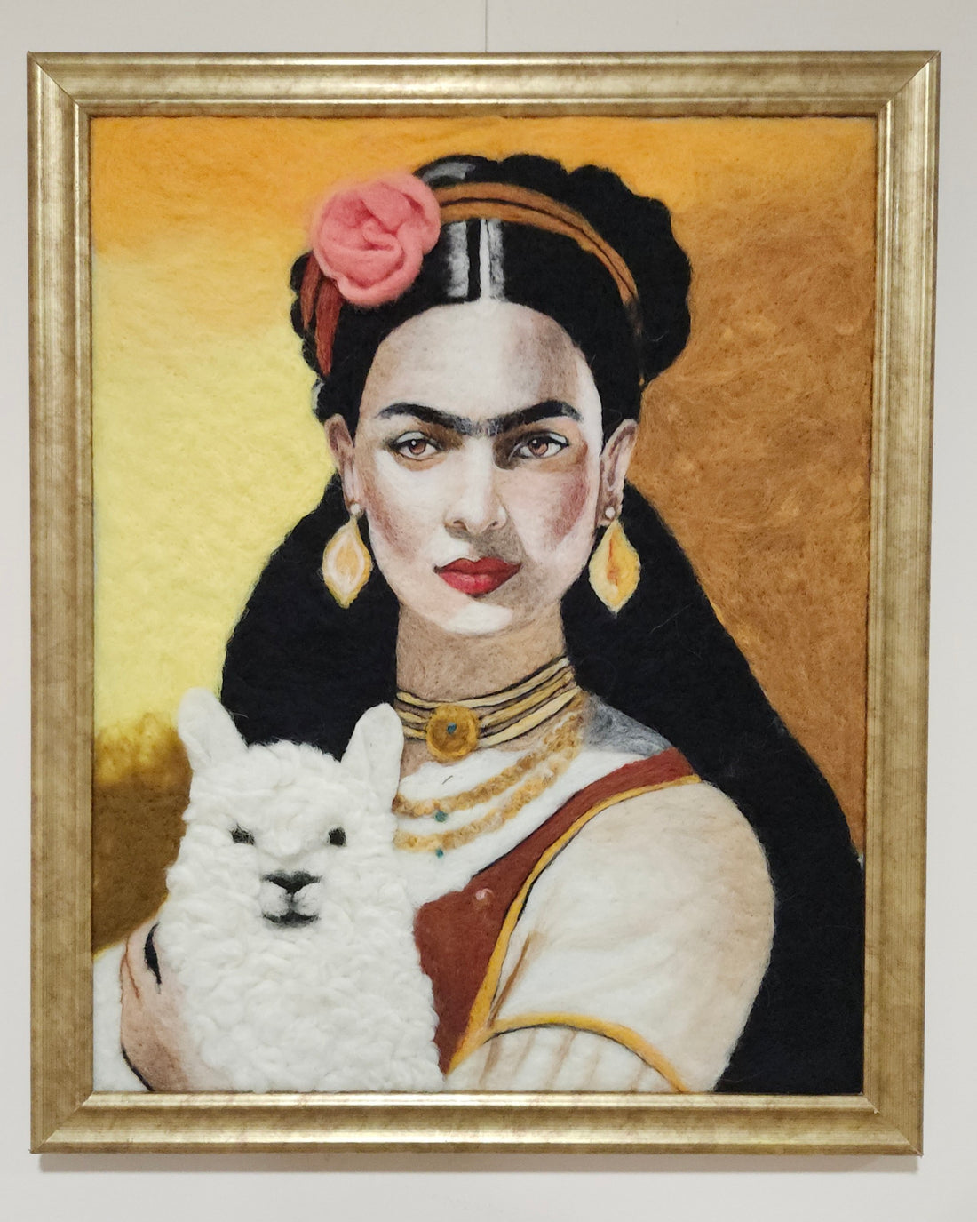 Frida: Alpaca Portrait