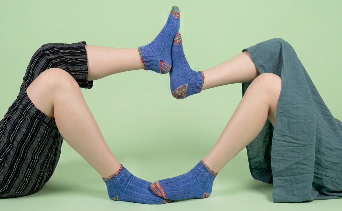 Retro Ribbed Bobby Socks
