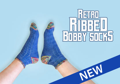 Retro Ribbed Bobby Socks