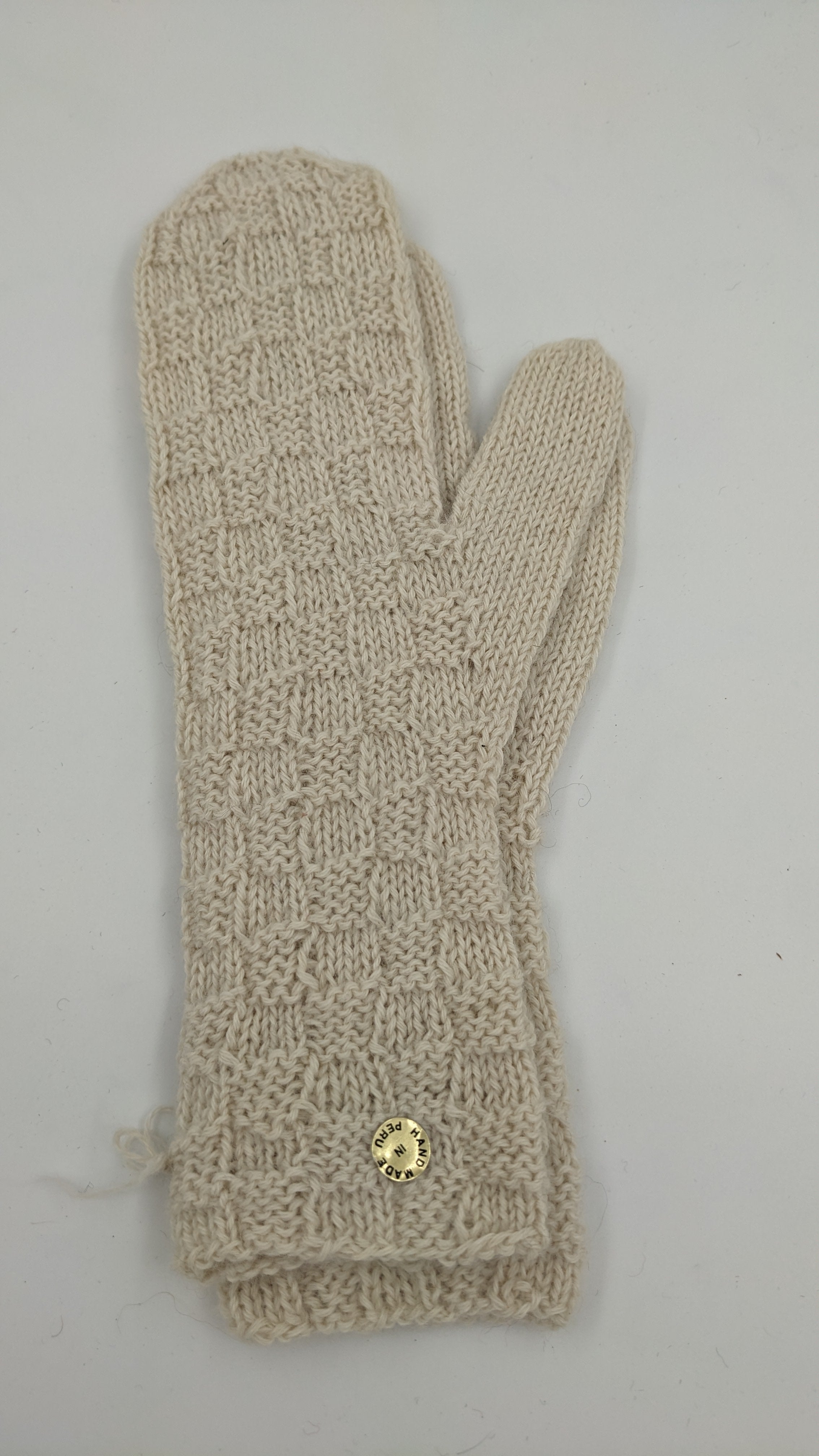 Texture Knit Mittens SAMPLE