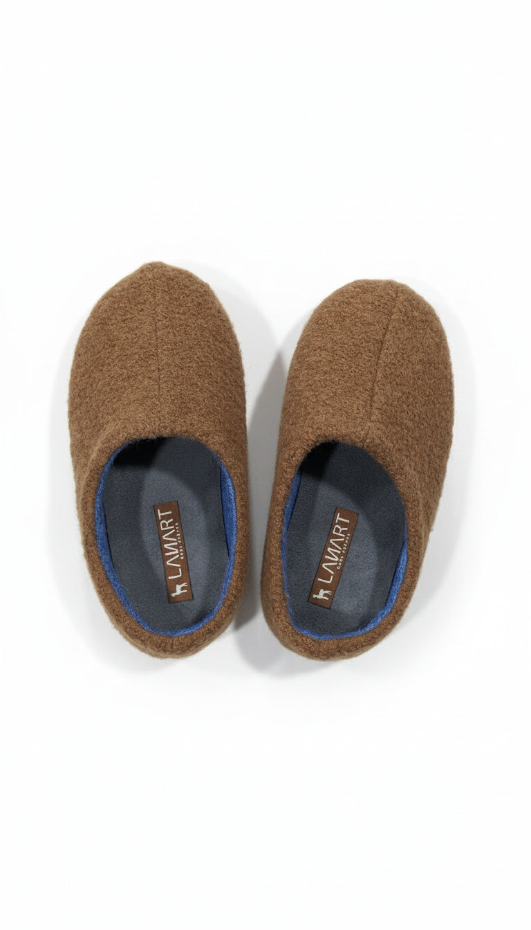 Boucle Slippers - Caramel