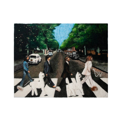 Beatles Abby Road: Felted Portrait
