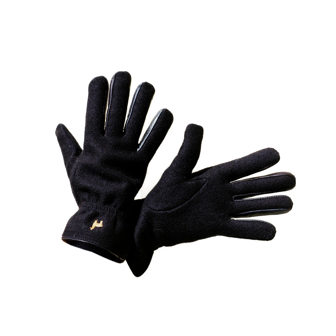 Felted Dress Gloves - Black